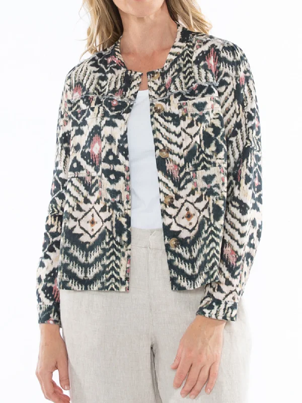 JUMP TRIBAL PRINT JACKET