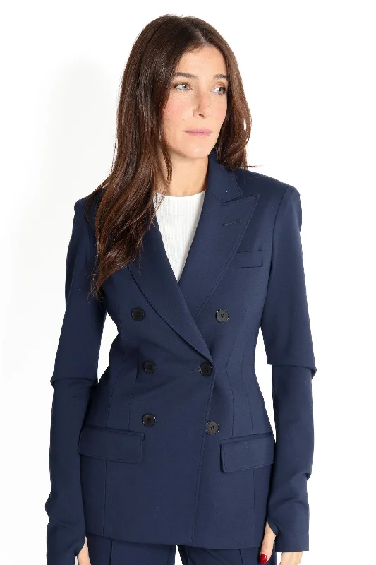 Navy Riri Thumbhole Blazer