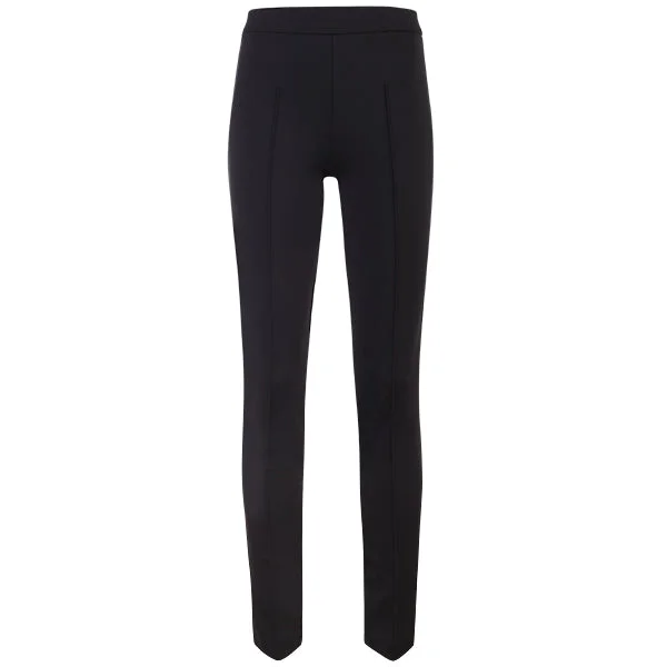 Slim Fit Pintuck Pant in Black