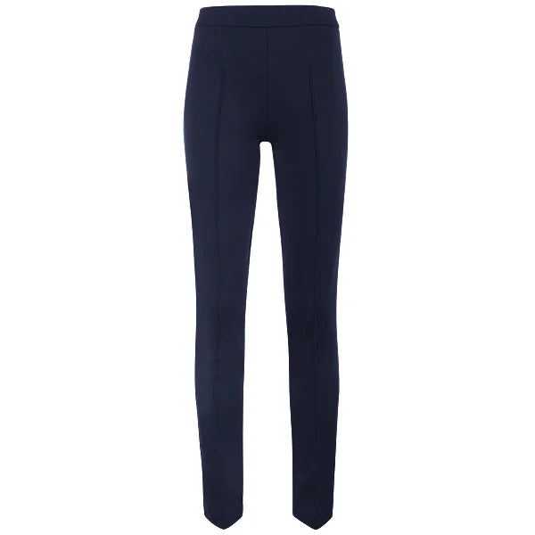 Slim Fit Pintuck Pant in Navy