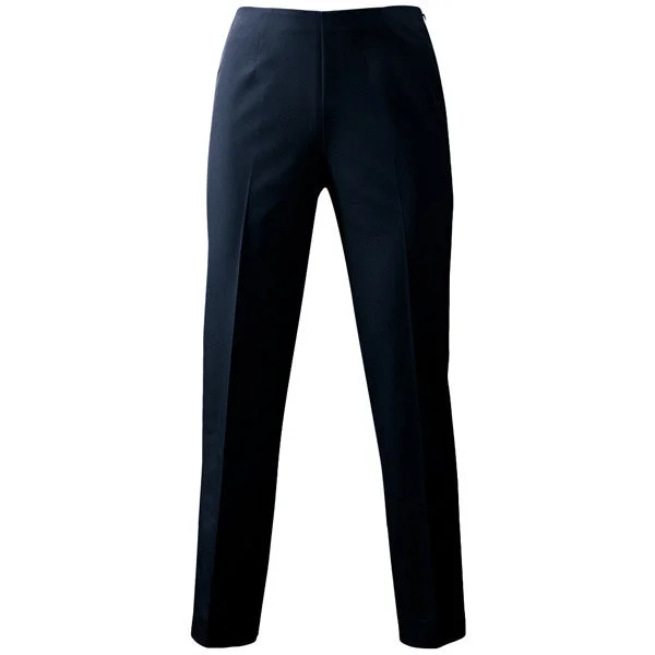 Techno Side Zip Capri in Navy